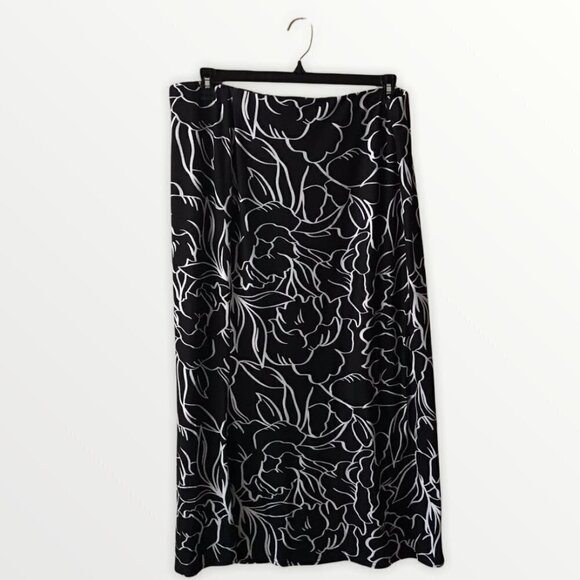 ASOS Floral Maxi A-Line Skirt - Picture 2 of 9